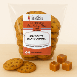 Sébi’scuits éclats de caramel